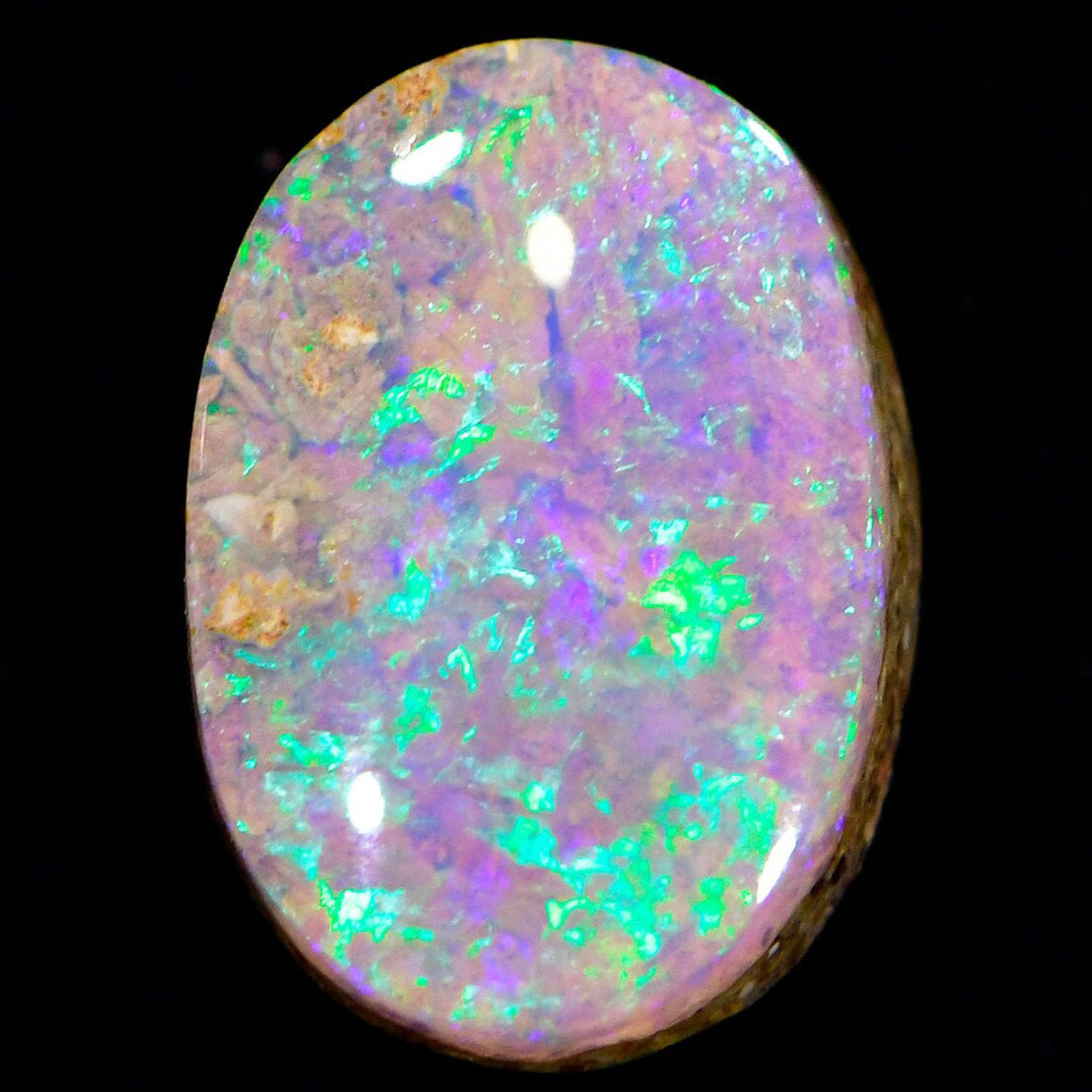 1.85 ct Oval Crystal opal