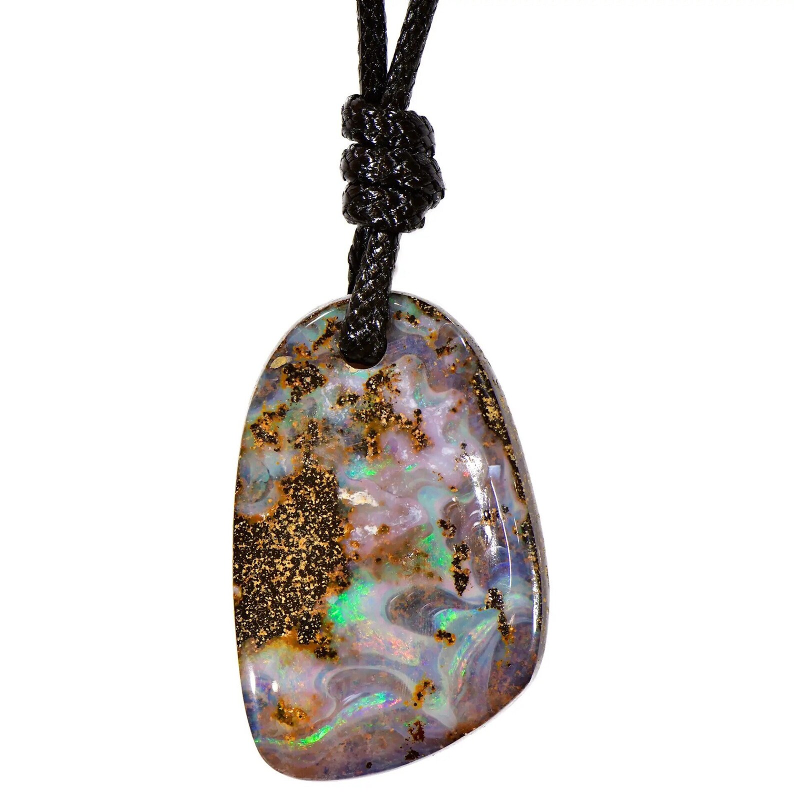 Australian Boulder Opal Pendant 52 ct