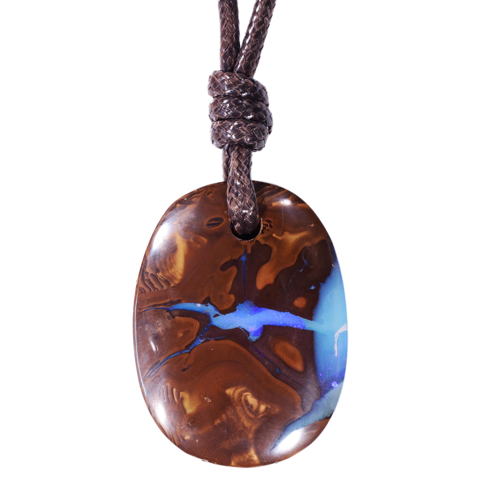 65ct Natural Boulder Opal Pendant