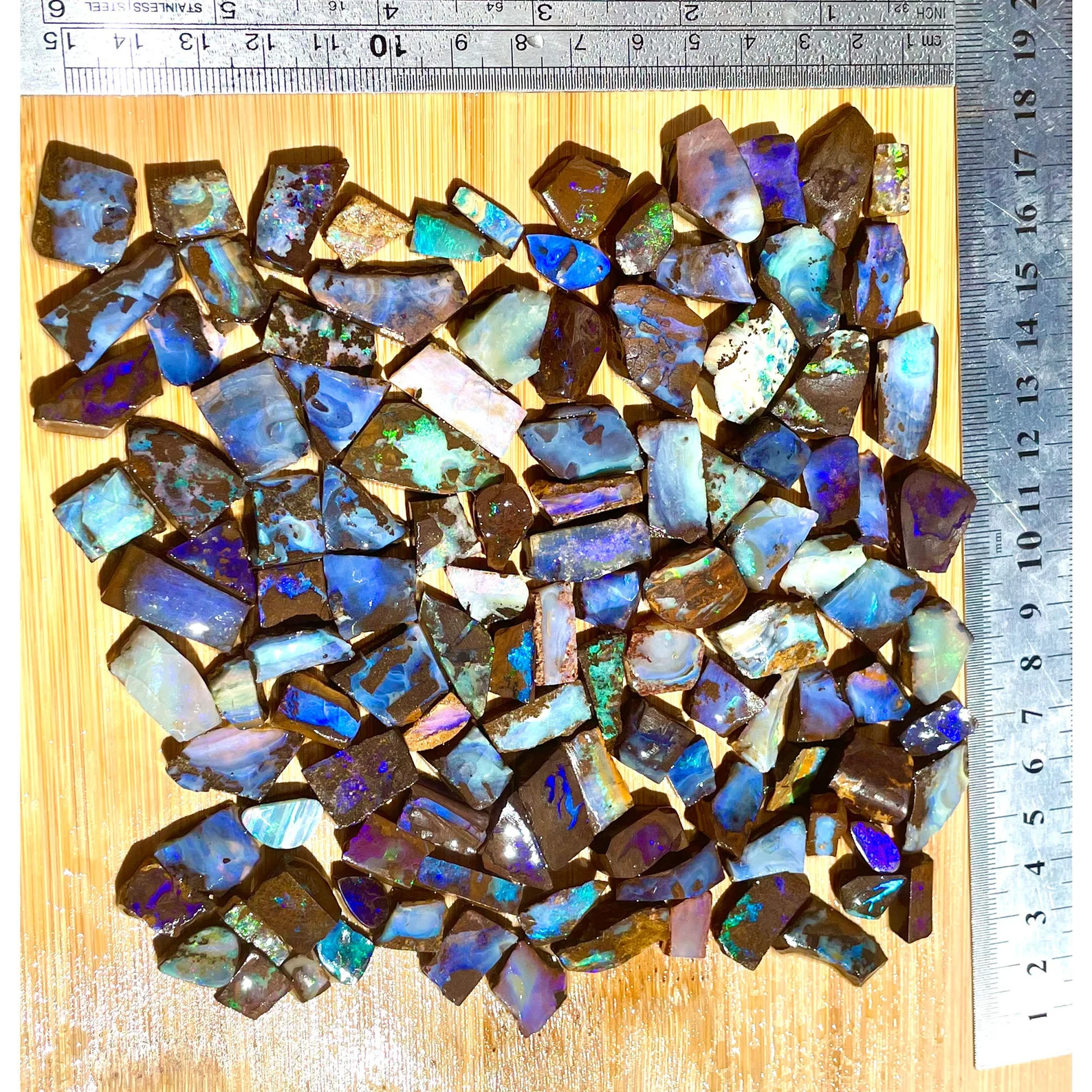 115 Piece Good Quality Boulder Chips Parcel