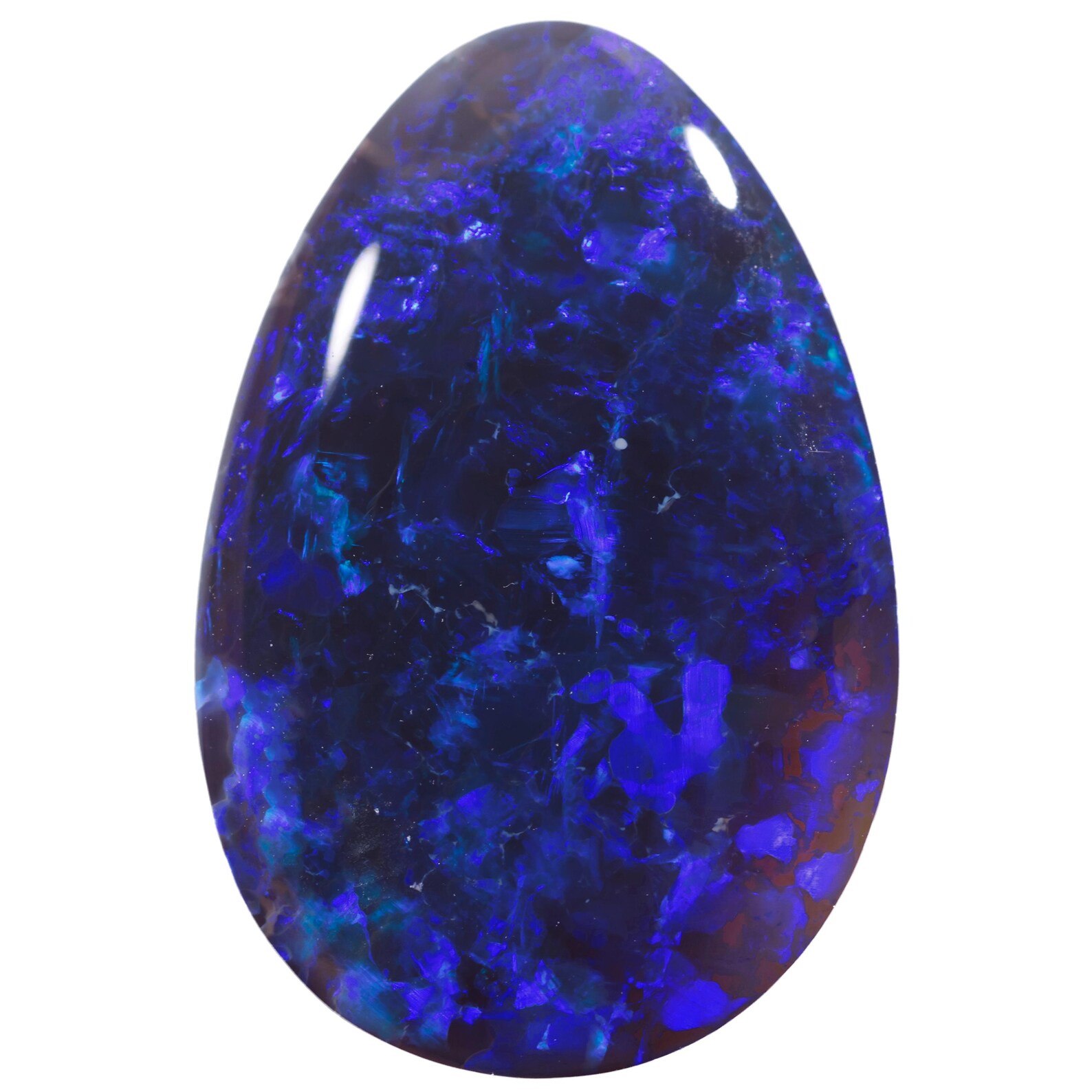 Australian Natural Black Opal 5.49 ct