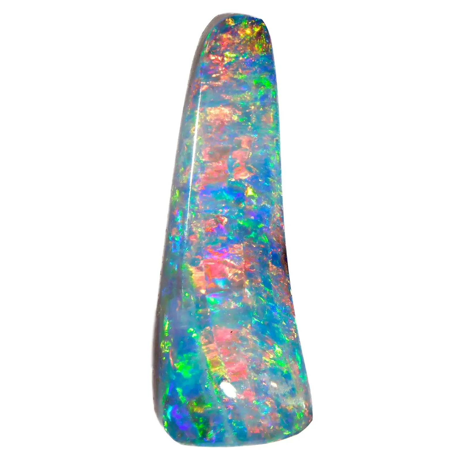 Gem Rainbow Fire Boulder Opal 2.75 ct